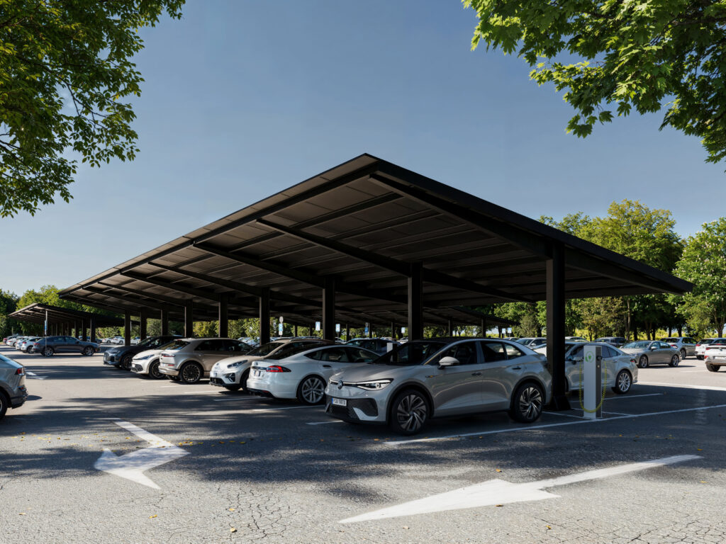 Solarcarports & PV-Systeme Solarcarports & PV-Systeme
